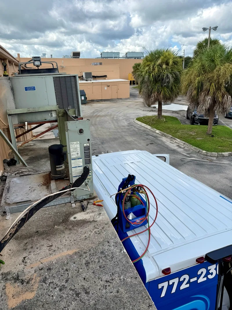 Commercial HVAC condensing-unit service in Fort Pierce by 2R Cooling
